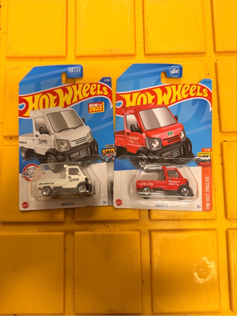 Hot Wheels Mighty K Mini Truck - Red or White - Packaged Collectible